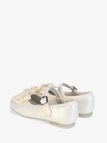 Ballet flats #B1655R white