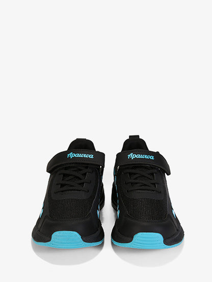 Sports shoes #G1861P black-blue