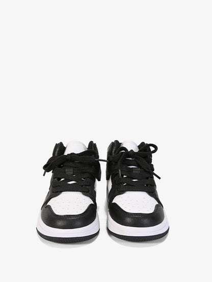 Sports shoes #TC827 white-black