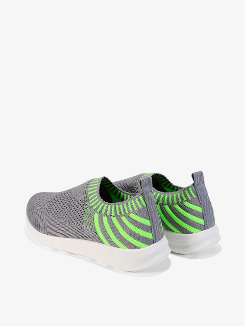 Sports shoes #Z48 szaro-green