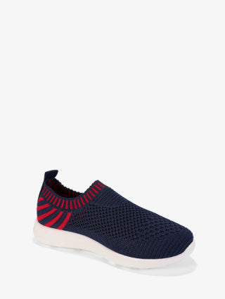 Sports shoes #Z48 black-red