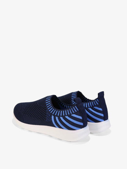 Sports shoes #Z48 black-blue