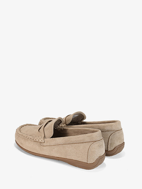 Slip-on shoes #N641 beige