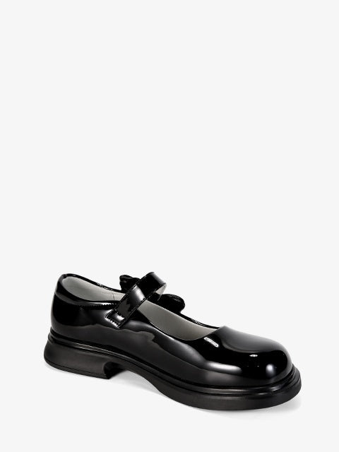 Fastening half-shoes #B1606P black
