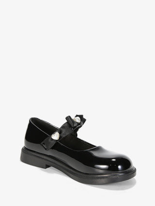 Fastening half-shoes #M522 black