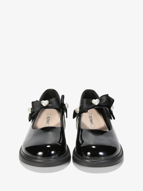 Fastening half-shoes #M522 black