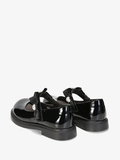 Fastening half-shoes #M522 black