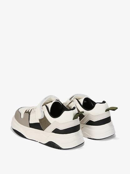 Sneakersy niskie #T868 khaki