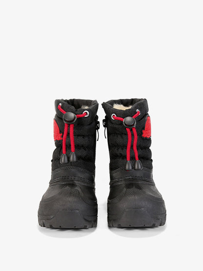 Snow boots for girls/dziewczynki #HD480 black-pink