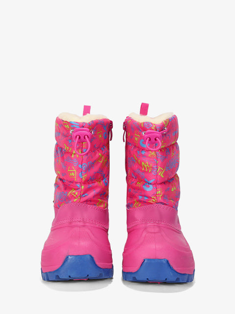 Snow boots for girls #HD484 pink